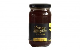 Honey And Spice Naturally Exotic Wild Honey  Glass Jar  250 grams